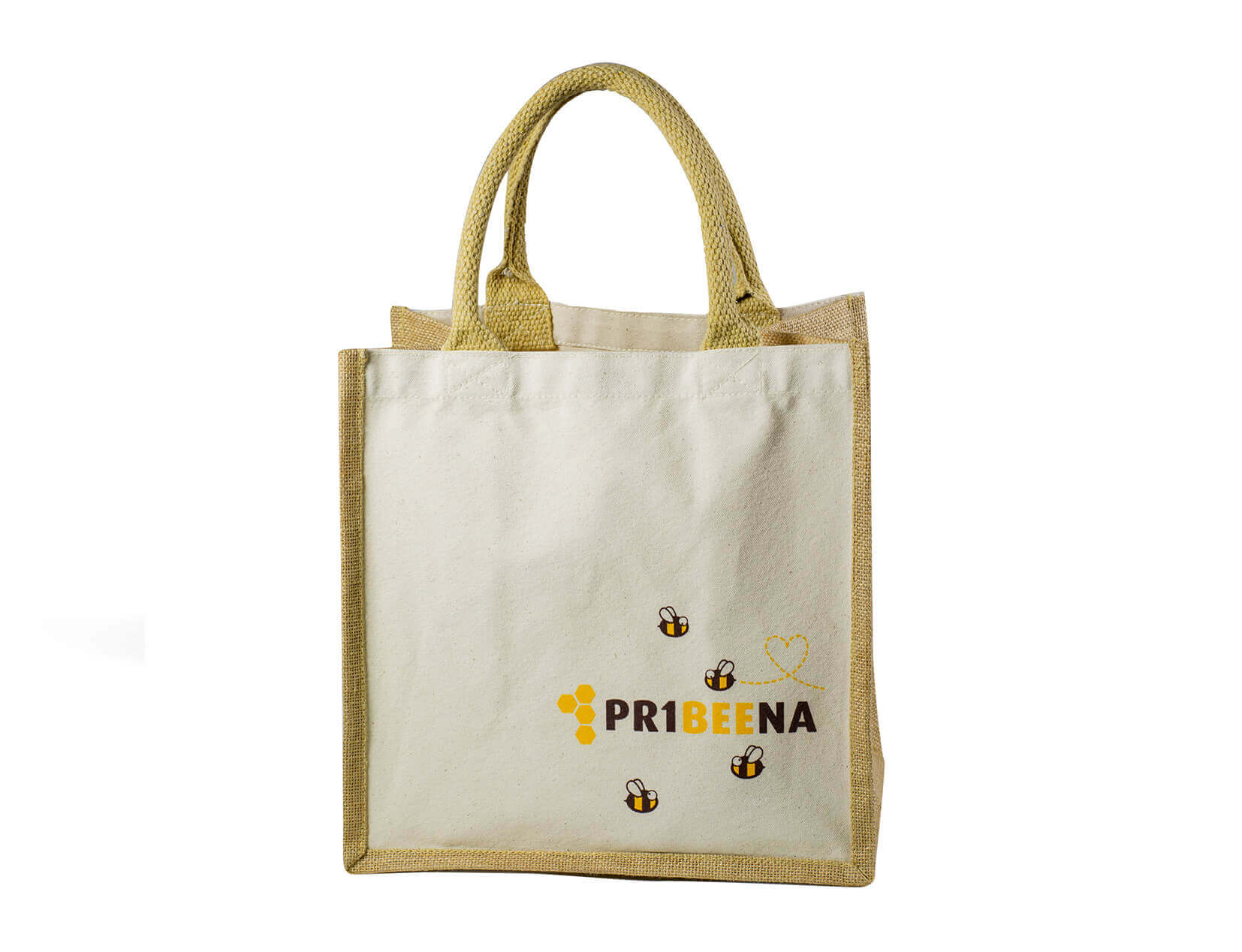 Nákupná taška s potlačou - sieťotlač;Nákupní taška s potiskem - sítotisk