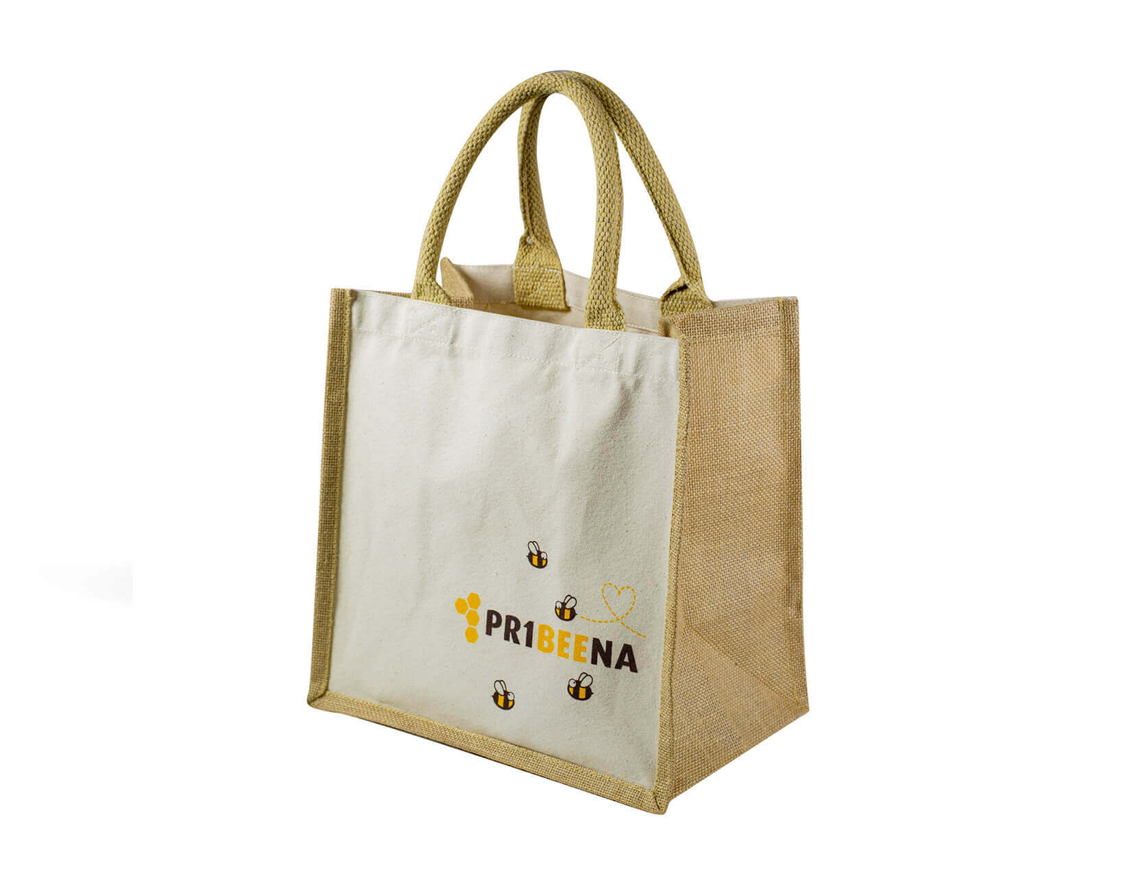 Nákupná taška s potlačou - sieťotlač;Nákupní taška s potiskem - sítotisk