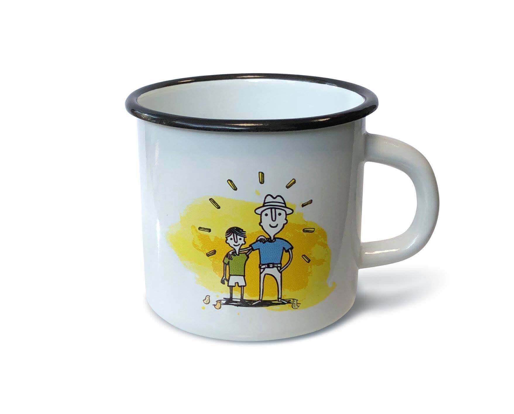 Hrnček s potlačou - výpal;Hrnek s potiskem - výpal