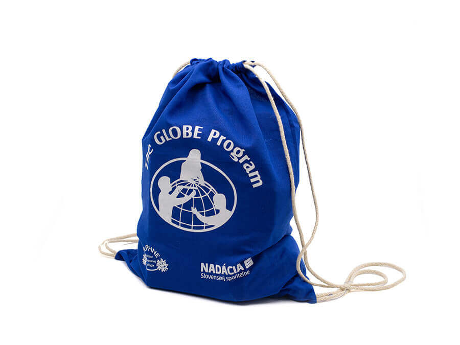 Batoh s potlačou - sieťotlač;Batoh s potiskem - sítotisk