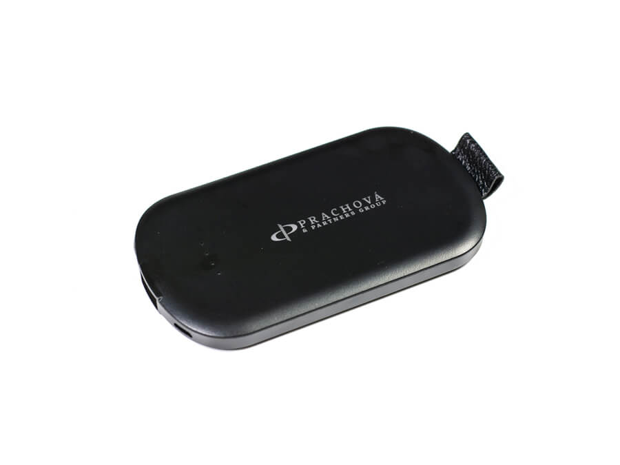 Powerbanka s potlačou - gravírovanie;Powerbanka s potiskem - gravírování