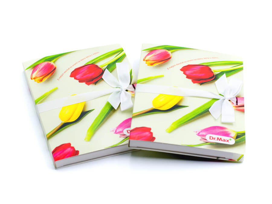 Reklamné sladkosti s potlačou - tlač na papier;Reklamní sladkosti s potiskem - tisk na papír