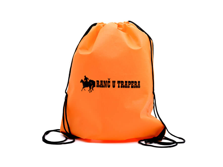 Vak s potlačou - sieťotlač;Vak s potiskem - sítotisk