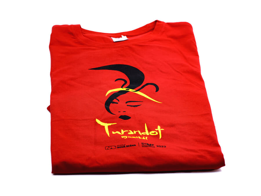 Tričko s potlačou - sieťotlač;Tričko s potiskem - sítotisk