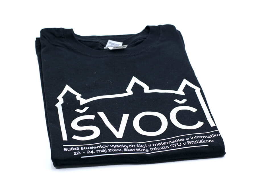 Tričko s potlačou - sieťotlač;Tričko s potiskem - sítotisk