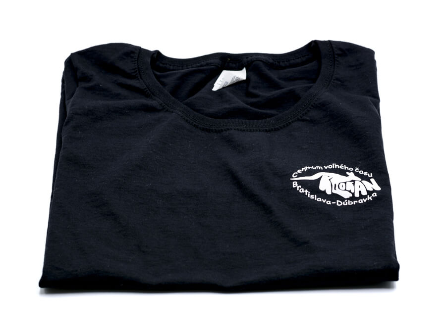 Tričko s potlačou - sieťotlač;Tričko s potiskem - sítotisk