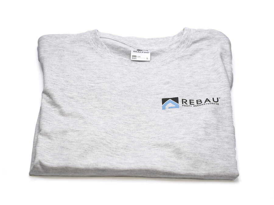 Tričko s potlačou - sieťotlač;Tričko s potiskem - sítotisk