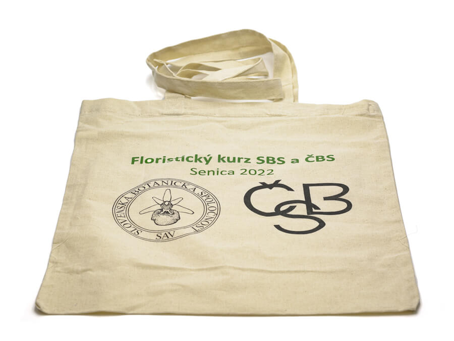 Taška s potlačou - sieťotlač;Taška s potiskem - sítotisk