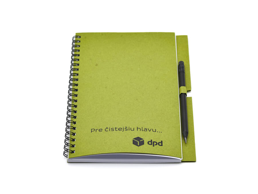 Poznámkový blok s potlačou - transfér; Poznámkový blok s potiskem - transfer