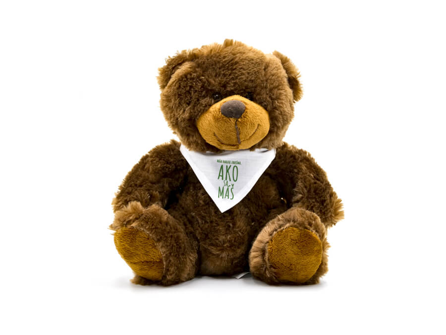 Plyšová hračka s potlačou - transfér;Plyšová hračka s potiskem - transfer