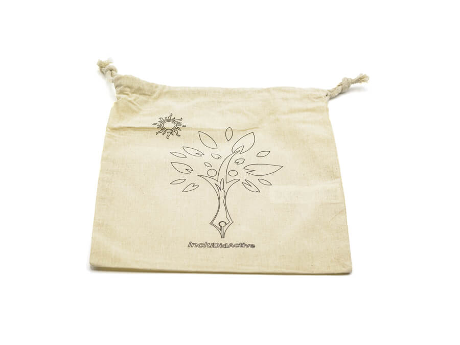 Vak s potlačou - sieťotlač;Vak s potiskem - sítotisk