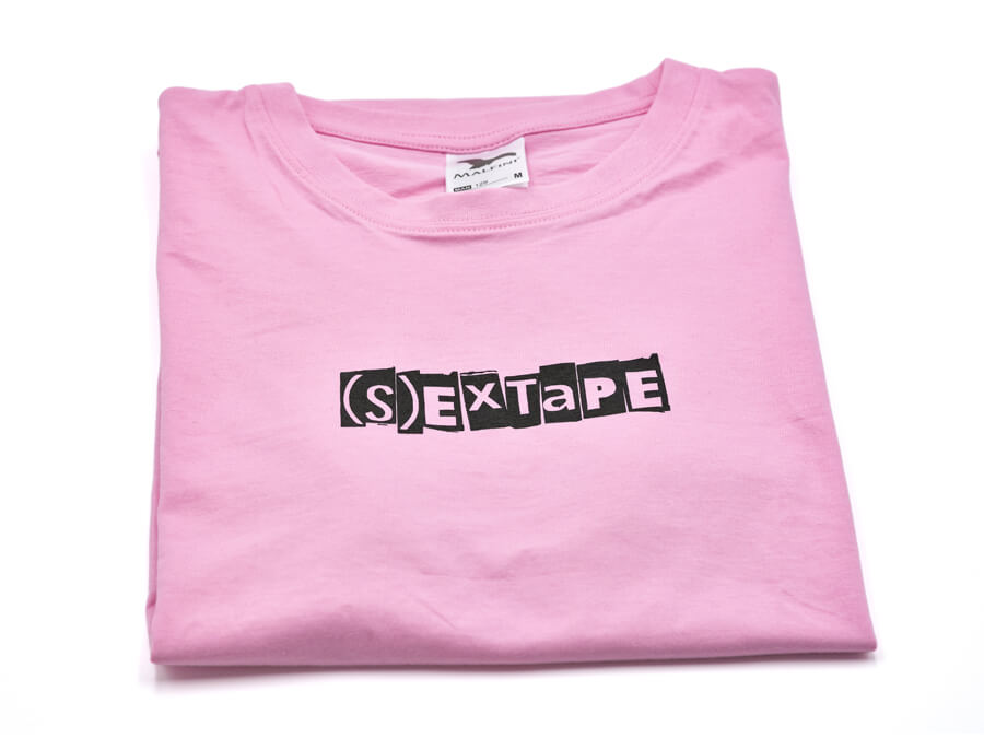 Tričko s potlačou - sieťotlač;Tričko s potiskem - sítotisk