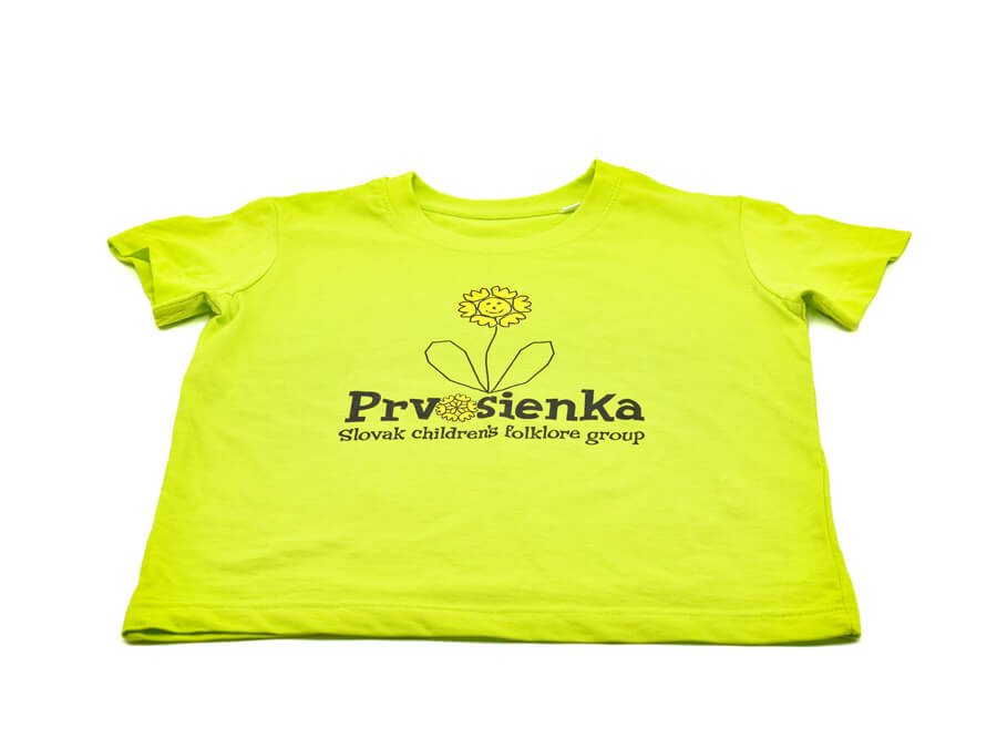 Tričko s potlačou - sieťotlač;Tričko s potiskem - sítotisk