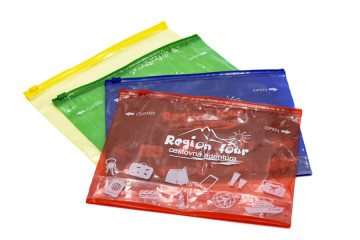 Obal na dokumenty s potlačou - sieťotlač;Obal na dokumenty s potiskem - sítotisk