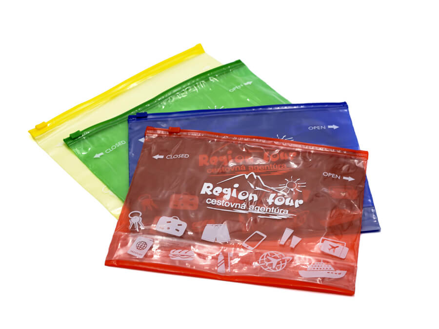 Obal na dokumenty s potlačou - sieťotlač;Obal na dokumenty s potiskem - sítotisk