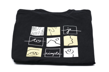 Tričko s potlačou - sieťotlač;Tričko s potiskem - sítotisk