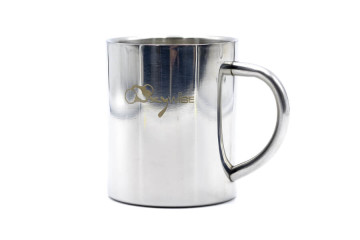 Kovový hrnček s potlačou - gravír;Kovový hrnek s potiskem - gravír