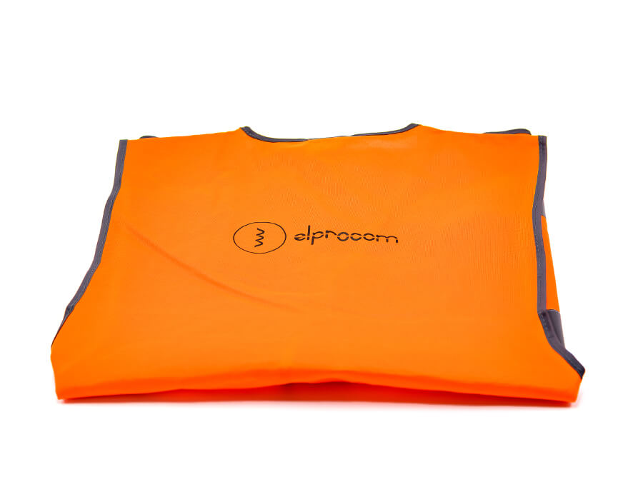 Reflexná vesta s potlačou - transfér;Reflexní vesta s potiskem - transfer