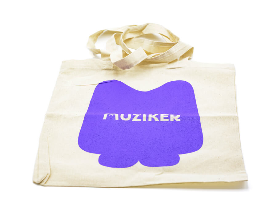 Taška s potlačou - sieťotlač;Taška s potiskem - sítotisk