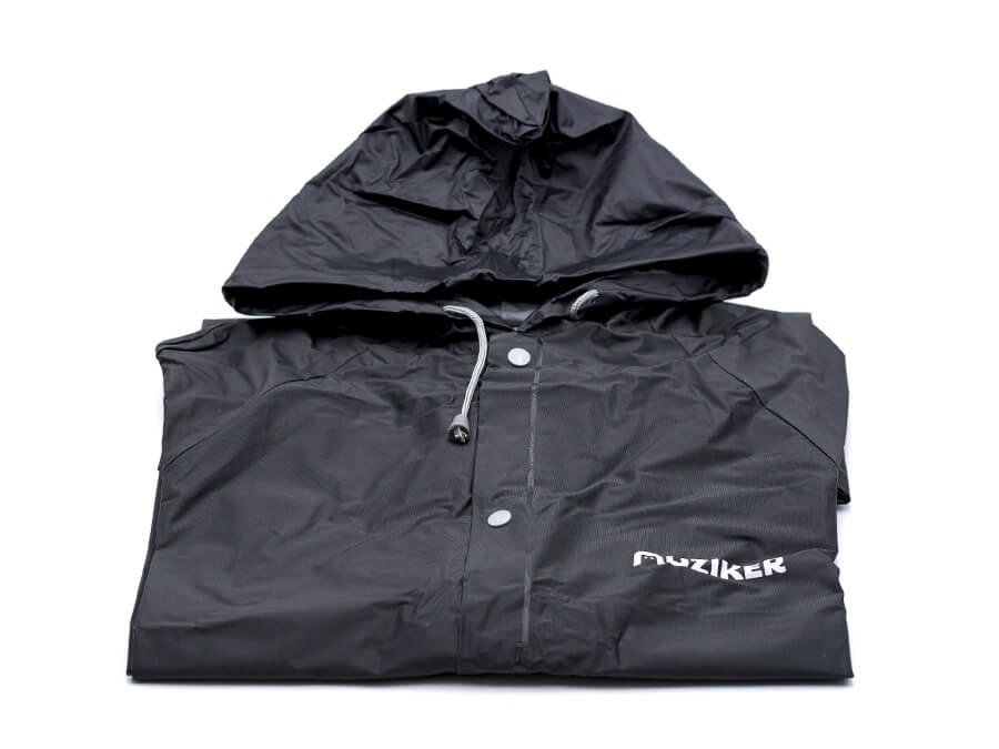 Pršiplášť s potlačou - sieťotlač; Pláštěnka s potiskem - sítotisk