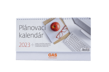 Kalendár s potlačou - sieťotlač; Kalendář s potiskem - sítotisk