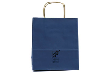 Papierová taška s potlačou - sieťotlač;Papírová taška s potiskem - sítotisk