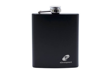 Ploskačka s potlačou - gravírovanie;Placatka s potiskem - gravírování