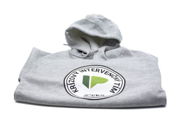 Mikina s potlačou - sieťotlač;Mikina s potiskem - sítotisk