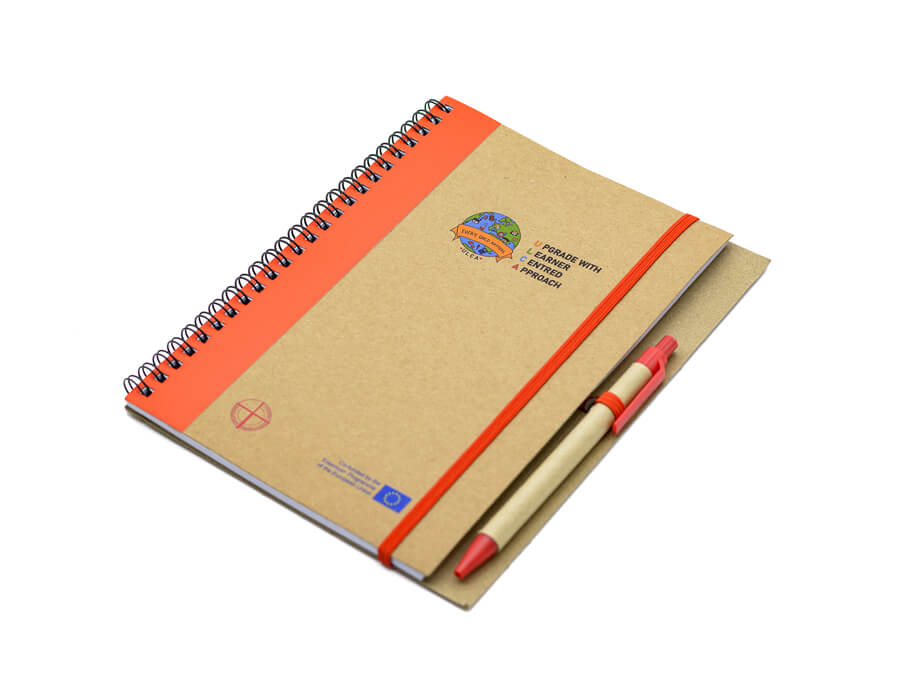 Poznámkový blok s potlačou - transfér; Poznámkový blok s potiskem - transfer