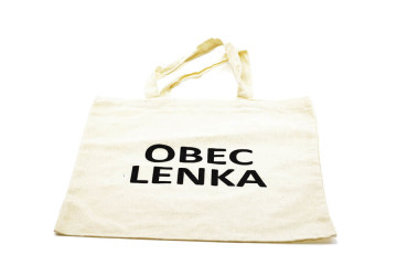 Textilná taška s potlačou - sieťotlač;Textilní taška s potiskem - sítotisk