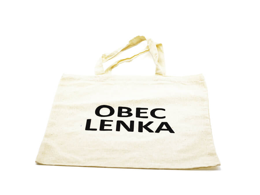 Textilná taška s potlačou - sieťotlač;Textilní taška s potiskem - sítotisk