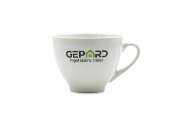 Šálka s potlačou - výpal;Šálek s potiskem - výpal