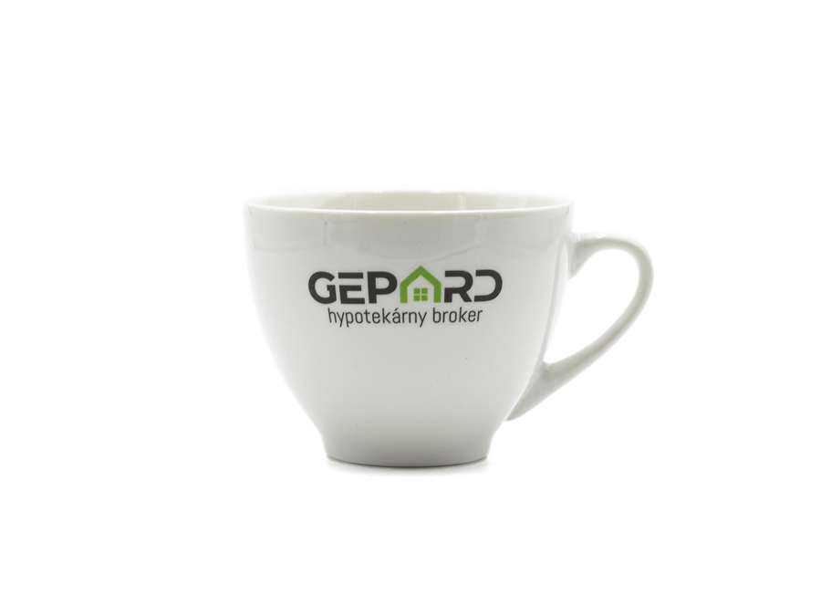 Šálka s potlačou - výpal;Šálek s potiskem - výpal