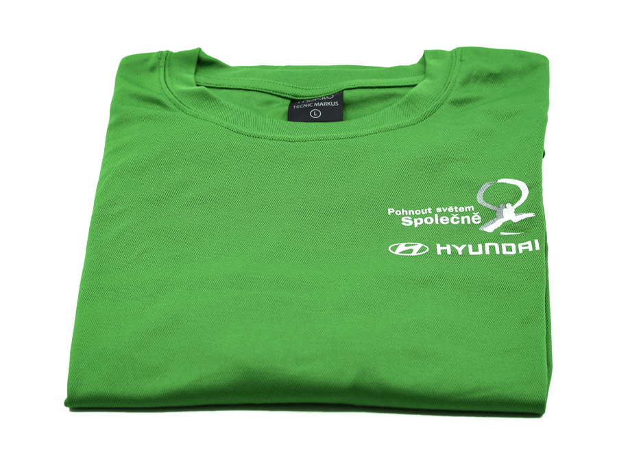 Tričko s potlačou - sieťotlač;Tričko s potiskem - sítotisk