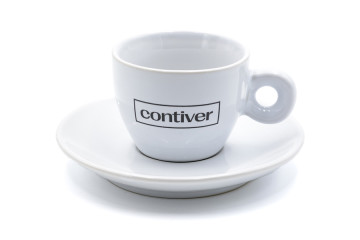 Set šálka a tanierik - Výpal;Set šálek a talířek - Výpal