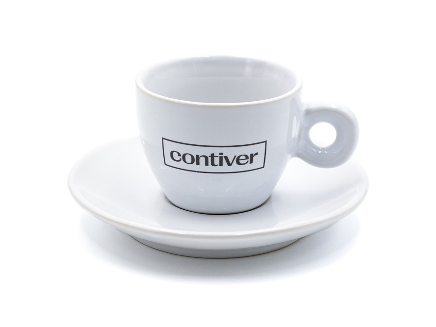 Set šálka a tanierik - Výpal;Set šálek a talířek - Výpal