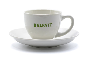 Set šálka a tanierik - Výpal;Set šálek a talířek - Výpal