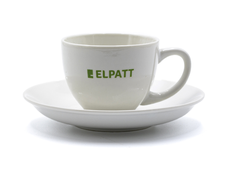 Set šálka a tanierik - Výpal;Set šálek a talířek - Výpal