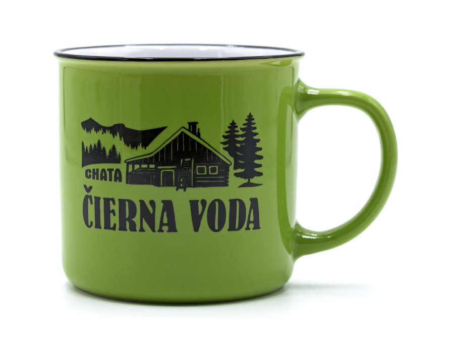 Hrnček zelený - Výpal;Hrnek zelený - Výpal