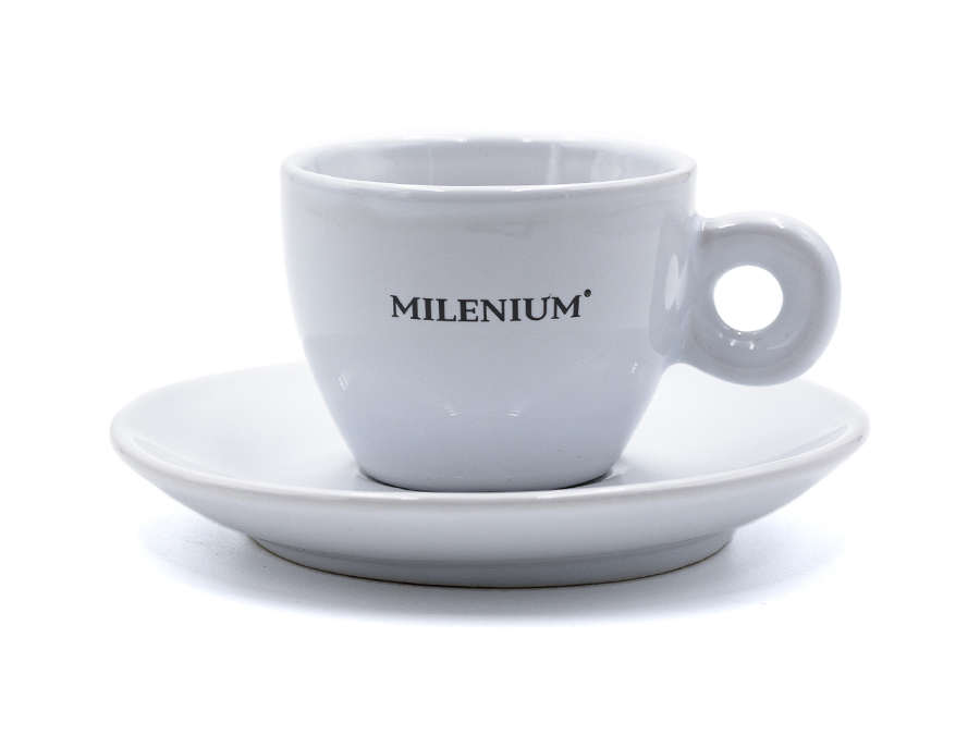 Set šálka a tanierik - Výpal;Set šálek a talířek - Výpal