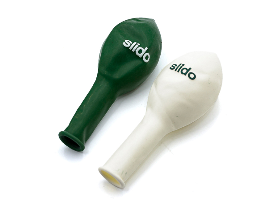 Balón s potlačou - Sieťotlač;Balón s potiskem - Sítotisk