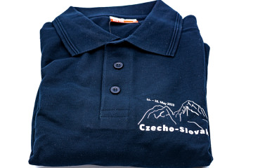 Polokošela s potlačou - Digitálny transfér;Polokošile s potiskem - Digitální transfer