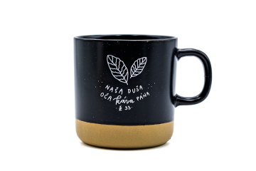 Hrnček čierný - Výpal;Hrnek černý - Výpal