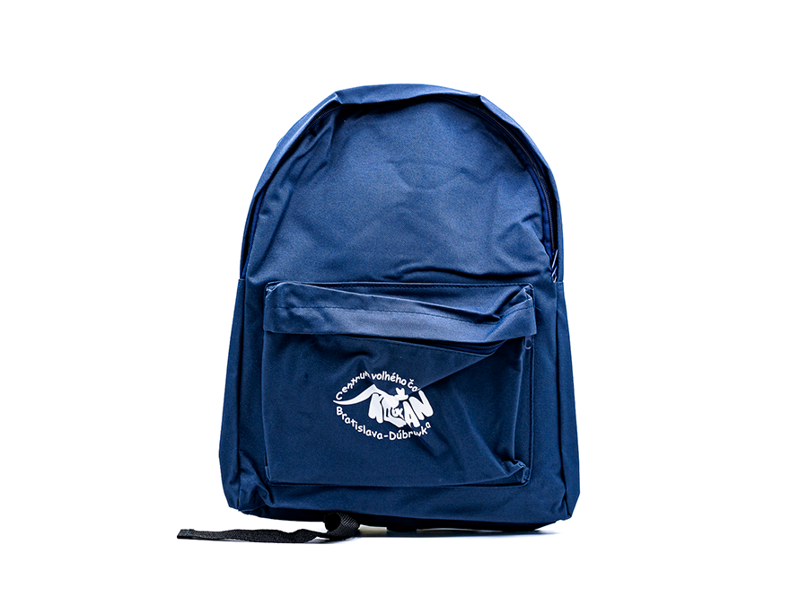 Batoh s potlačou - Sieťotlačový transfér;Batoh s potiskem - Sítotiskový transfer