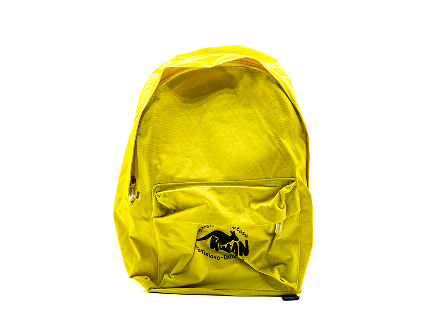 Batoh s potlačou - Sieťotlačový transfér;Batoh s potiskem - Sítotiskový transfer