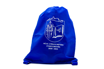 Sťahovací vak - Sieťotlač;Stahovací vak - Sítotisk