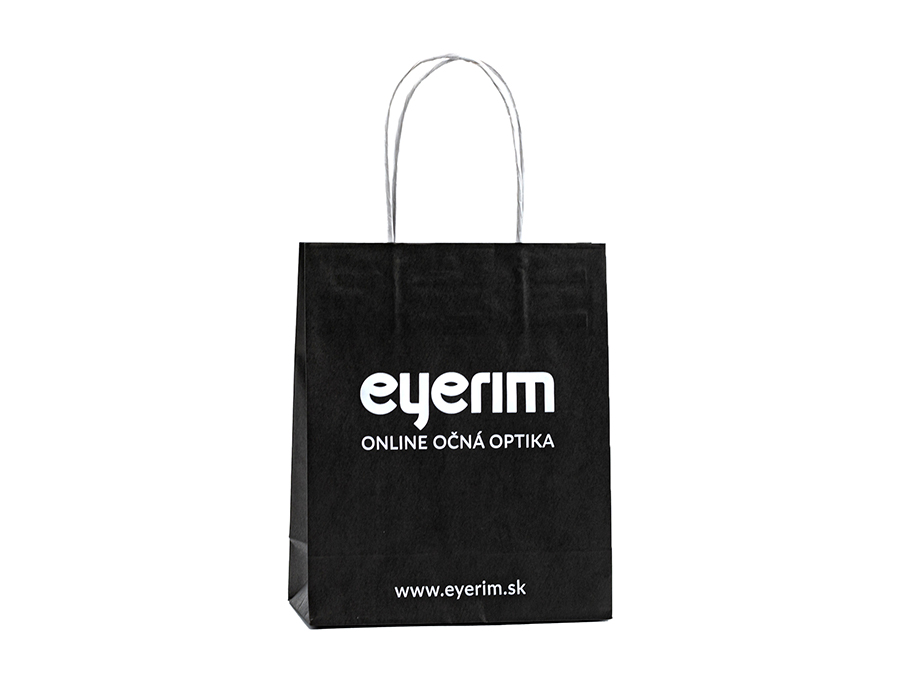 Papierová taška - Sieťotlač;Papírová taška - Sítotisk