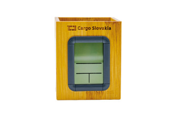 Stojan na perá - Gravírovanie laserom;Stojánek na pera - Gravírování laserem