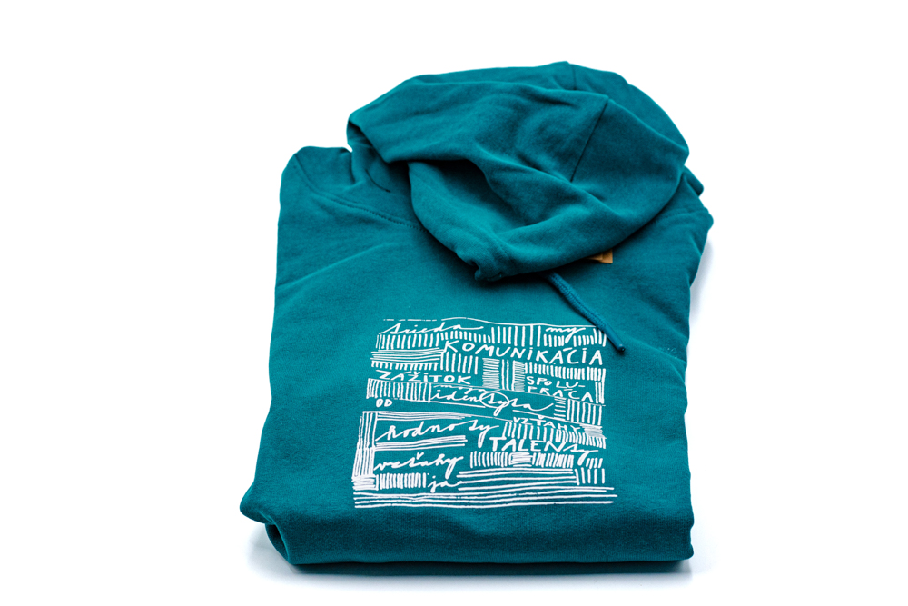 Mikina - Sieťotlač;Mikina – Sítotisk