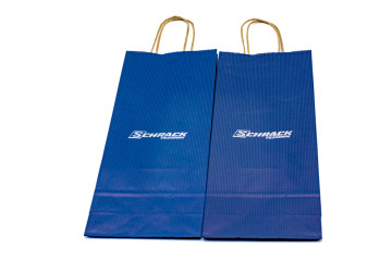 Papierová taška - Sieťotlač;Papírová taška - Sítotisk